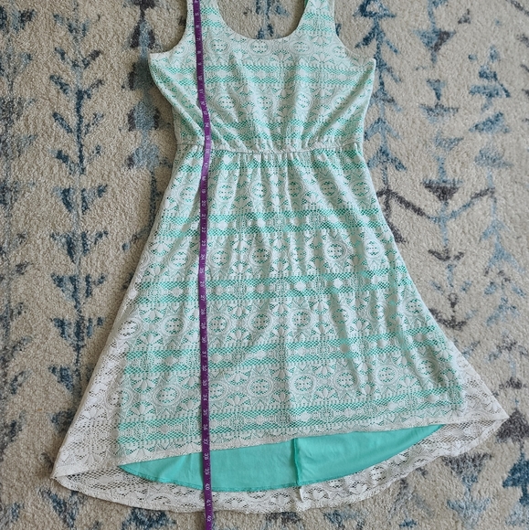 Maurices Lace Overlay Hi Lo Sleeveless Dress - Picture 6 of 11